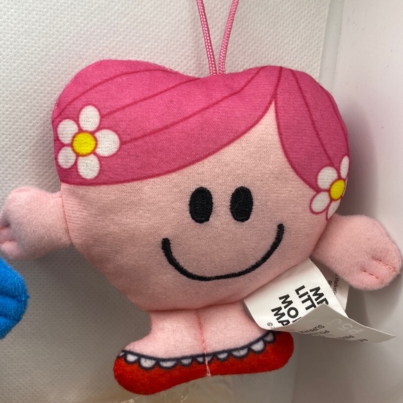 5 McDonald’s Happy Meal Mr. Men Little Miss Plush Stuffed Hanging Toys - Picture 4 of 11